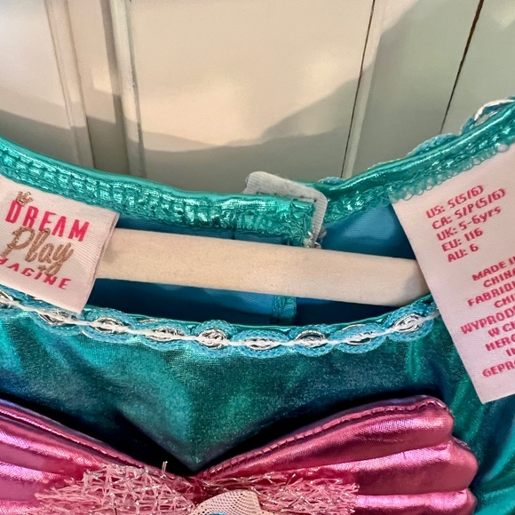 Girls Mermaid Costume with Headband - Picture 6 of 6